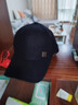 猫人帽子男冬季羊毛保暖男士鸭舌帽大头围品牌棒球帽闭口帽子 黑色 实拍图