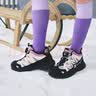 Champion【加绒】冠军男女童运动鞋秋冬旋转扣潮流户外徒步橡胶底儿童棉鞋 实拍图