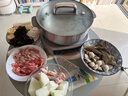 九阳（Joyoung）0涂层IH秒涮电火锅火锅专用锅电锅家用4-8人分体式可拆洗多功能电蒸锅不锈钢电煮锅6L火锅锅GN12 实拍图