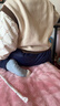 欧孕（OUYUN）宝宝羽绒裤外穿冬季新款男童女童儿童婴儿90白鸭绒裤子男 藏青蓝 [90白鸭绒 A类标准] 110 [建议身高100cm-110cm] 实拍图