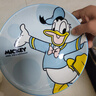 迪士尼8英寸深盘子可爱卡通陶瓷釉下彩耐高温盛儿童少女好看菜盘 乐悠8寸盘-唐老鸭 无规格 实拍图