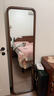 家逸实木全身镜落地穿衣镜卧室立体镜贴墙壁挂试衣镜入户高清化妆镜子 实拍图