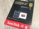 闪迪（SanDisk）128GB TF（MicroSD）内存卡A2 4K V30 U3 C10 至尊超极速移动存储卡 读速200MB/s 写速90MB/s 实拍图