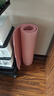 诗蒂曼 瑜伽垫男女士初学者健身垫加厚加宽防滑训练午睡垫隔音地垫家用 公主粉185x80x15mm(含绑带+背包) 实拍图