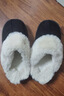 水星家纺棉拖鞋秋冬女男情侣冬季家居棉拖鞋室内保暖棉拖鞋 黑44-45码 实拍图