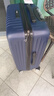 梵地亚行李箱男大容量24英寸万向轮拉杆箱航空旅行箱包密码箱女皮箱子蓝 实拍图