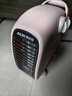 奥克斯（AUX）暖风机取暖器办公室电暖气家用节能台式电暖器热风机200A2 香槟色-双温控【过热保护+智能恒温】 实拍图