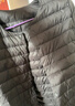 鸭鸭（YAYA）佟丽娅同款轻薄羽绒服女短款韩版休闲保暖羽绒内胆轻便排骨外套男 黑色 2XL 实拍图