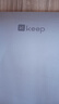 Keep瑜伽垫 健身垫TPE加宽加厚183*80cm初学者男女垫子家用9mm 木槿紫 实拍图