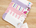 浪莎儿童袜子女童春秋四季中筒棉袜舒适透气学生袜可爱中大童耐穿袜子 实拍图