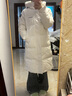 波司登（BOSIDENG）于适同款25新款羽绒服男女同款情侣长款连帽面包服外套 【店长推荐】沙石米|8F06 M 165/88A 体重约110-120斤 实拍图