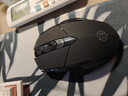 英菲克（INPHIC）PM6无线蓝牙鼠标可充电轻音办公人体工学三模适用于台式笔记本电脑无限2.4G 【店长推荐】无线2.4G充电版 F1S黑 实拍图