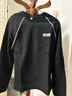 莫斯奇诺（MOSCHINO）男士串标logo宽松休闲卫衣A1719 8111 黑色 S 实拍图