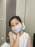 超亚防晒口罩女夏季开车户外骑行轻薄凉感遮阳防晒防紫外线云雾灰1只 实拍图