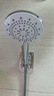 九牧（JOMOO）花洒喷头莲蓬头五功能硅胶净垢手持花洒S175015-2B02-1 实拍图