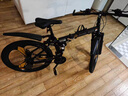 JEEP 吉普山地自行车男女学生成人双减震碟刹越野折叠变速山地-战神 战神-一体轮-炫酷黑 26寸（适合身高1.6~1.80m） 27速顶配版 实拍图