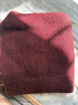 优衣库女装费尔岛风圆领针织衫/毛衣毛衫479233 19 酒红色 L /160/88A 实拍图