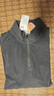 京东京造长袖t恤男打底衫摇粒绒秋冬加绒保暖卫衣内搭衣服男装半拉链灰3XL 实拍图