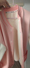 儿童秋冬季新款加绒加厚棒球服外套男女童时尚百搭上衣宝宝洋气装 粉色 130码（建议身高115-125cm) 实拍图