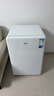 美的（Midea）116L单门小冰箱白色复古双温冷藏冷冻客厅办公室租房宿舍美妆家用办公小型迷你冰箱BCD-116M 实拍图