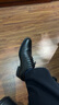 Clarks其乐泰顿系列男士德比鞋布洛克正装商务舒适皮鞋男 黑色 261103508 （加宽楦） 40 实拍图