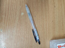 斑马牌（ZEBRA）十周年纪念版学霸中性笔 0.5mm子弹头按动中性笔 学生刷题签字笔 花朵刻度JJM88  黑色 3支装 实拍图