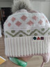 柠檬宝宝儿童帽子男女童毛线护耳帽子围巾手套保暖防风 蜜桃慕斯粉52 实拍图