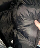 骆驼火山羽绒服男女冬季连帽抗静电鸭绒保暖情侣面包服 M34CR07674B 实拍图