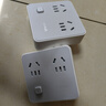 公牛（BULL）86型转换插头/插座/转换插座/电源转换器 一转四转换插头 4位总控开关 晨雾白 Z93221 实拍图