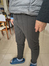 浪莎100%羊毛保暖裤男加绒加厚男士羊绒东北特厚秋冬防寒棉裤  深灰 实拍图