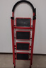 星奇堡 家用梯子工程梯折叠多功能人字梯伸缩室内加厚两用梯子 加厚四步梯-红色 实拍图