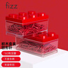 飞兹(fizz)29mm160枚装金属回形针积木盒装不易生锈彩色发票文件曲别针财会办公用品红色FZ21907  实拍图