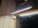 美的（Midea）LED护眼台灯学生宿舍卧室床头学习阅读灯家用矩形夹子灯便携 插电 实拍图
