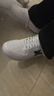 特步情侣男女板鞋小白鞋空军一号冬季革面保暖运动板鞋休闲鞋 实拍图