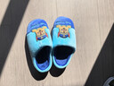 汪汪队儿童棉拖鞋冬耐磨室内男童女童卡通软底家居鞋小孩保暖拖鞋 1807天蓝 230/内长210mm  实拍图