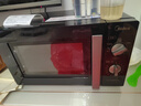 美的（Midea）变频微波炉 双旋便捷操作 五档火力速热 360°转盘加热 20L精巧容量 微碳系列PM20A1 实拍图