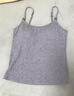 芬也（FENYE）哺乳吊带背心春秋可外穿哺乳衣带胸垫产后喂奶秋冬深灰XL 实拍图