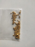 洲足金999金珠黄金小金珠金豆古法金珠DIY配件散珠隔珠路路通转运珠 3mm金珠  合单满 0.16g 包邮 单颗约0.1g 实拍图
