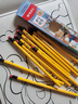 晨光（M&G）文具2B人教社六角木杆铅笔带橡皮头12支 学生考试涂卡书写美术素描绘图专用木质铅笔AWP308L2 实拍图