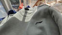 李宁（LI-NING）运动卫衣男秋季圆领套头无帽简约纯色宽松休闲锻炼健身长袖上衣 实拍图