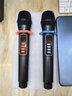先科（SAST）OK-87 充电无线麦克风家庭KTV唱歌舞台主持演讲K歌会议音箱音响功放2.4G万能一拖二话筒 [充电款] 实拍图