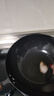 炊大皇铁锅家用无涂层不锈炒锅燃气灶专用炒锅炒菜锅平底锅极铁锅32cm 实拍图