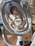 babycare婴儿电动摇椅0-1岁宝宝安抚摇篮椅哄娃睡觉神器新生儿礼物 轻奢款 实拍图