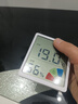 得力(deli)室内电子温湿度计/表办公家用壁挂桌面婴儿房办公用品儿童老人生日礼物带时间日历体感LE511 实拍图