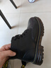 百丽黑曜石勇士厚底休闲加绒靴子户外工装马丁靴A1764DD4 黑绒里 39 实拍图