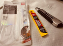 得力18mm美工刀片墙纸刀壁纸刀裁纸8刀头 安全快递开箱刀替换刀片10片/盒 TD186 实拍图