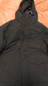 京东京造【进口极寒95鹅绒服】羽绒服男外套女冬季新款中长款 黑色 XL 实拍图