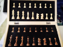 DALYKATE【人气推荐】国际象棋实木高档儿童磁性便携西洋棋子国际象棋比赛 24cm小号象棋(送双后) 实拍图