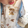 巴拉巴拉童装婴儿连体衣新生儿宝宝满月爬服夹棉加厚萌趣男童女童婴童衣服 实拍图