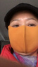 3D立体防寒保暖德绒口罩防风女高颜值2025新款秋冬季骑行保暖口罩 一件装【奶霜橘】加绒加厚 立体有型 实拍图